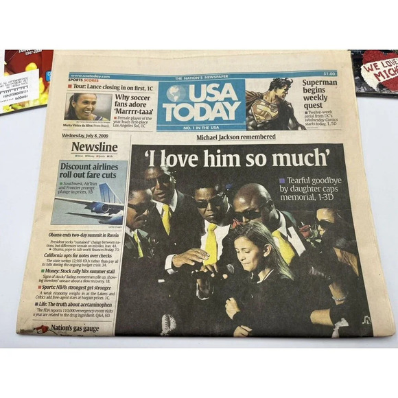 Michael Jackson People Magazine/This Is It His Life in Photos Tribute In Touch - Picture 9 of 14